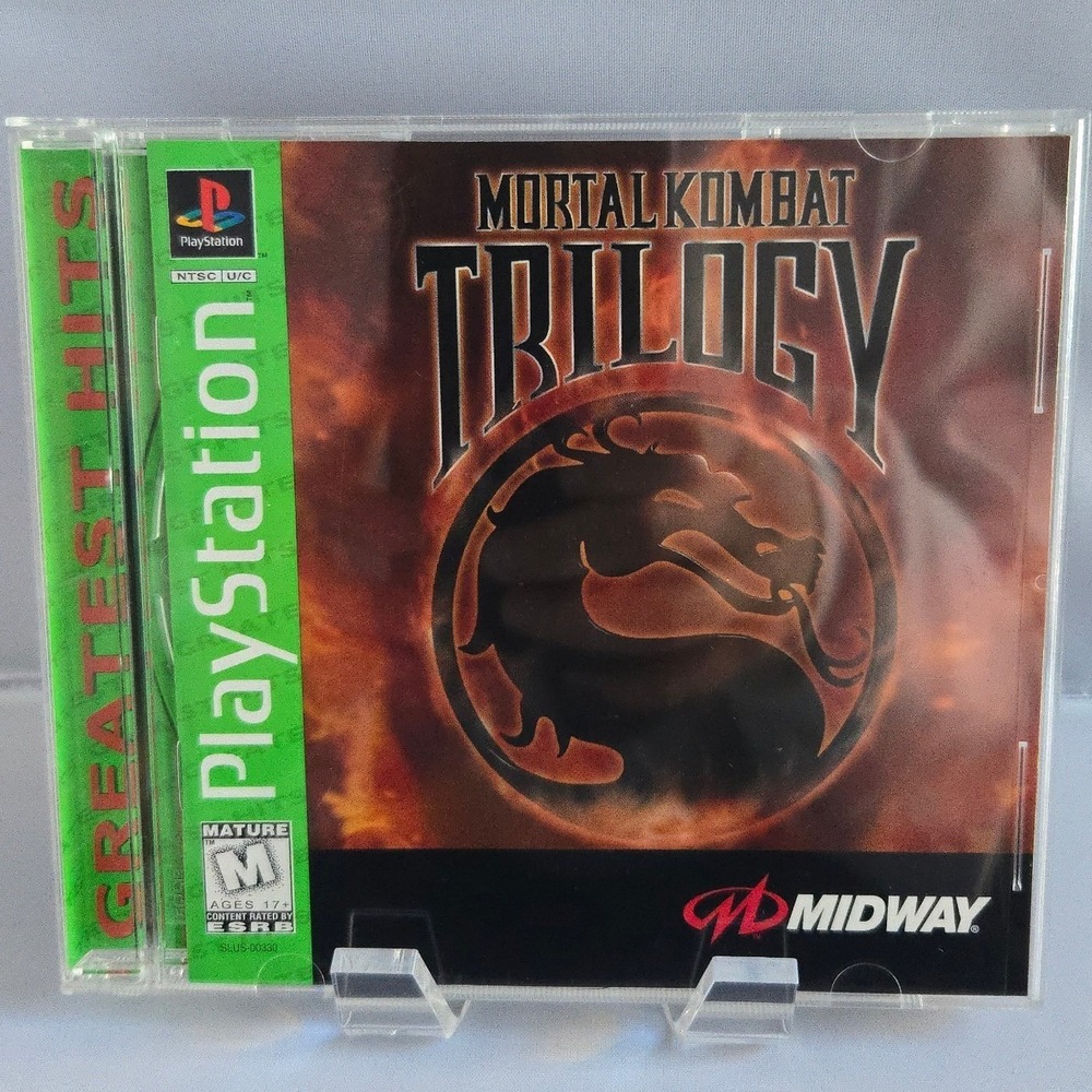 Mortal Kombat Trilogy - Sony PlayStation 1 - CIB W/ Manual Authentic & Tested